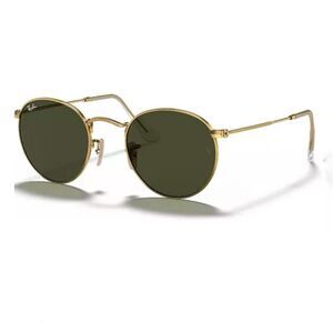 Ray-Ban Gradient Round Metal Sunglasses RB3347